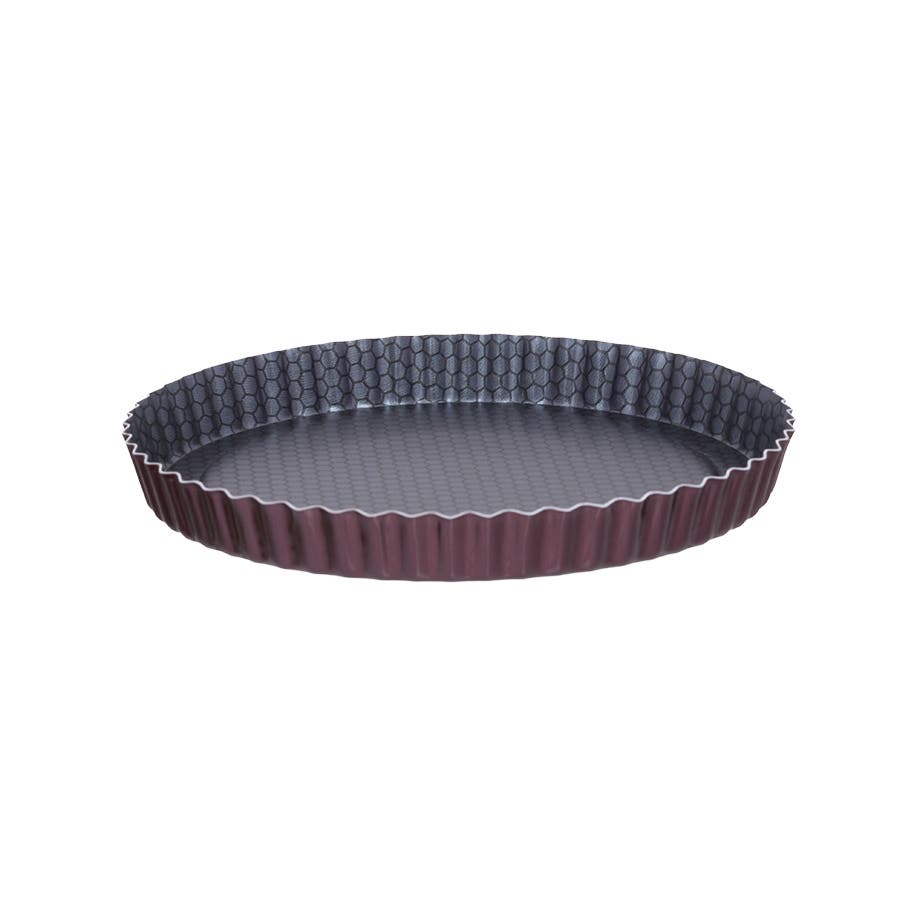 Trueval Teflon Tart Tray, Size 32 - Dark Purple