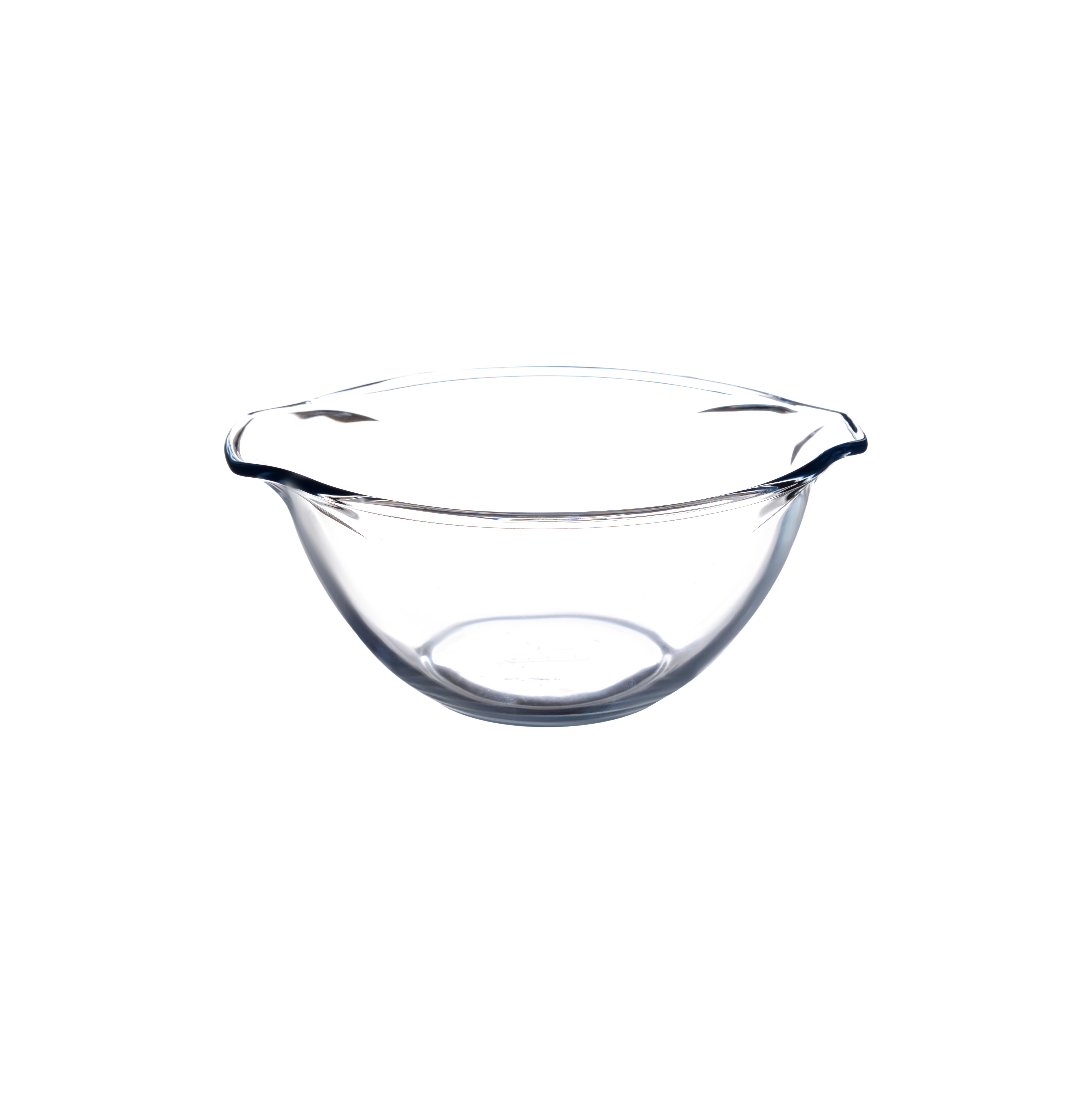 Pyrex Bowl with Handle and Pourer, 2.50 Liters, 23 cm - Clear
