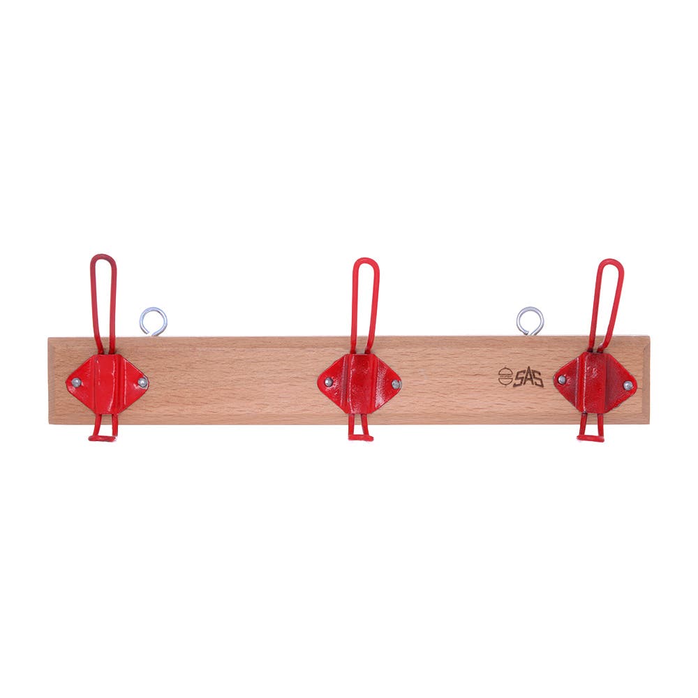 Sas Hanger, 3 Sticks - Red Brown