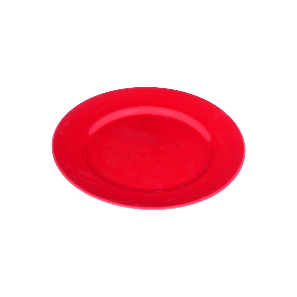 Canar Melamine Plate, 26 cm - Red