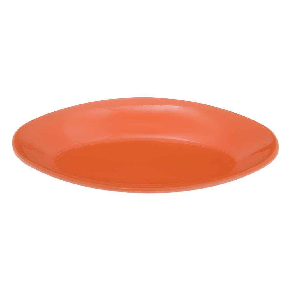 Zahra Elmohandes Melamine Plate - Orange