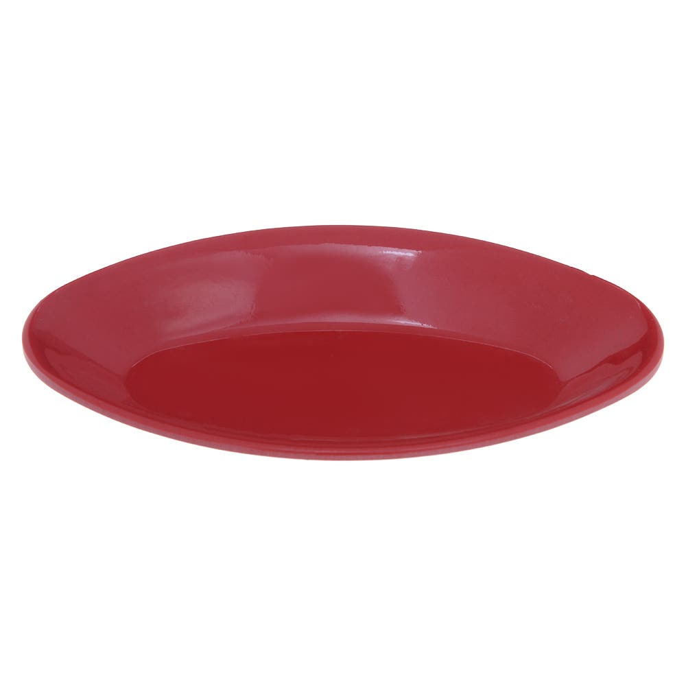 Zahra Elmohandes Melamine Plate - Red