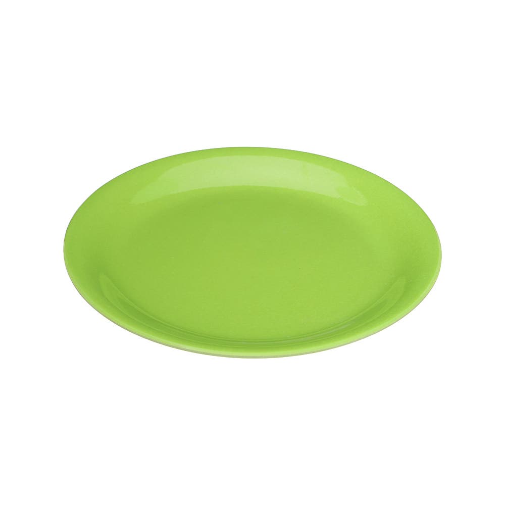 Zahra Elmohandes Melamine Flat Plate - Green