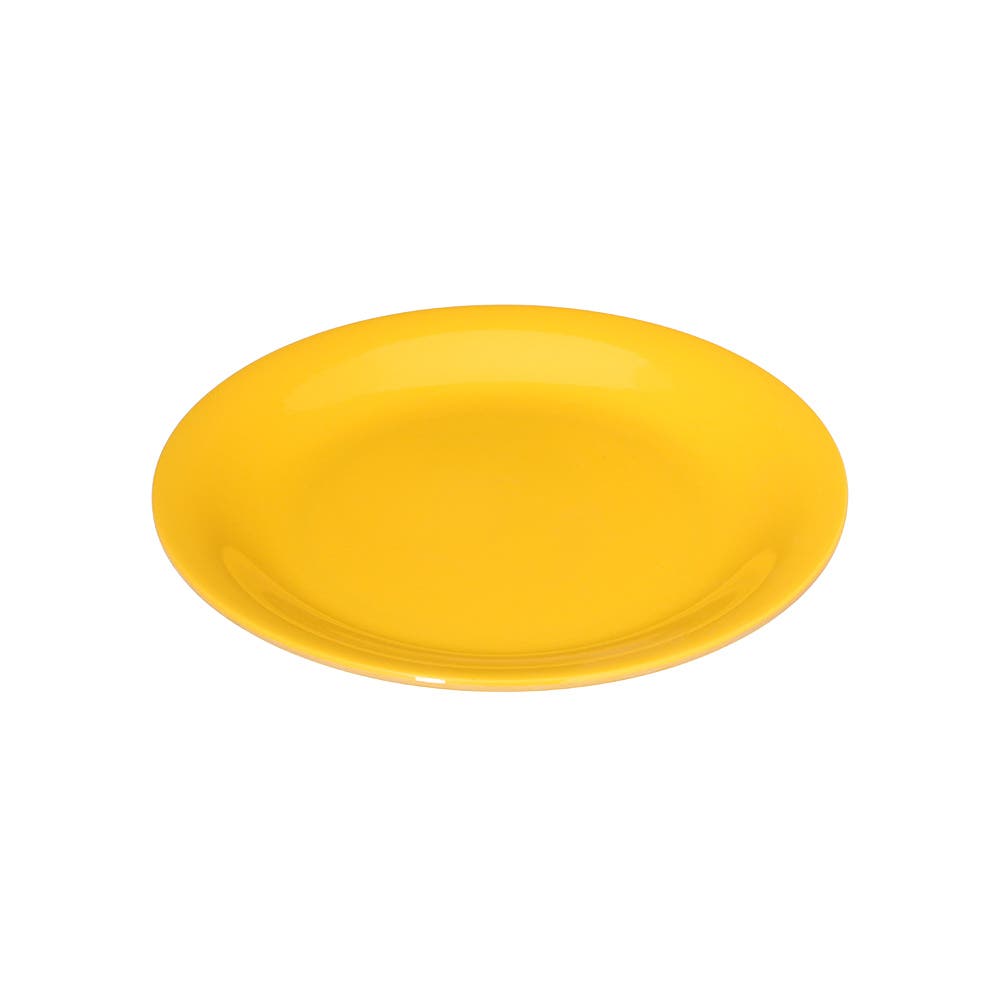 Zahra Elmohandes Plate Melamine - Yellow