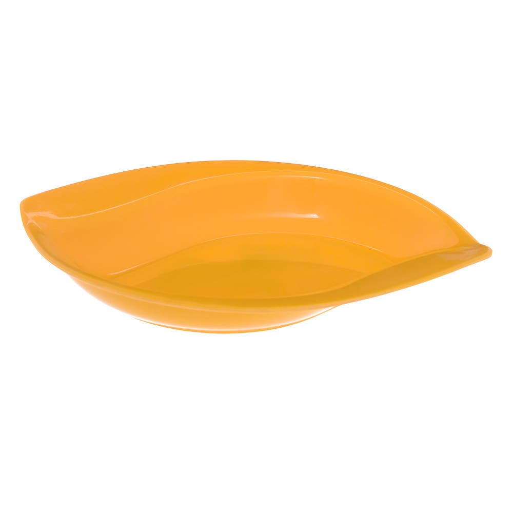 Zahra Elmohandes Deep Plate Tree Leafs - Orange