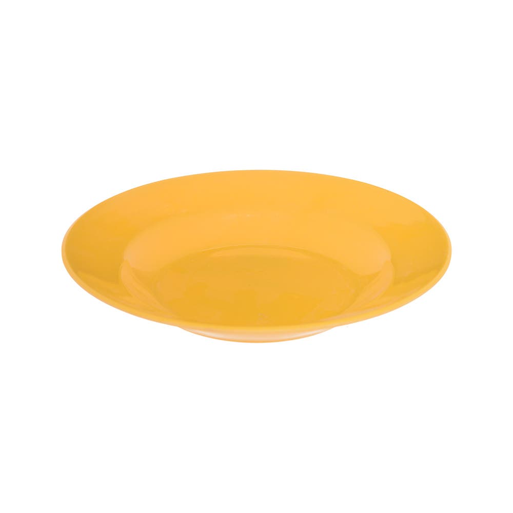 Zahra Elmohandes Melamine Plate - Yellow