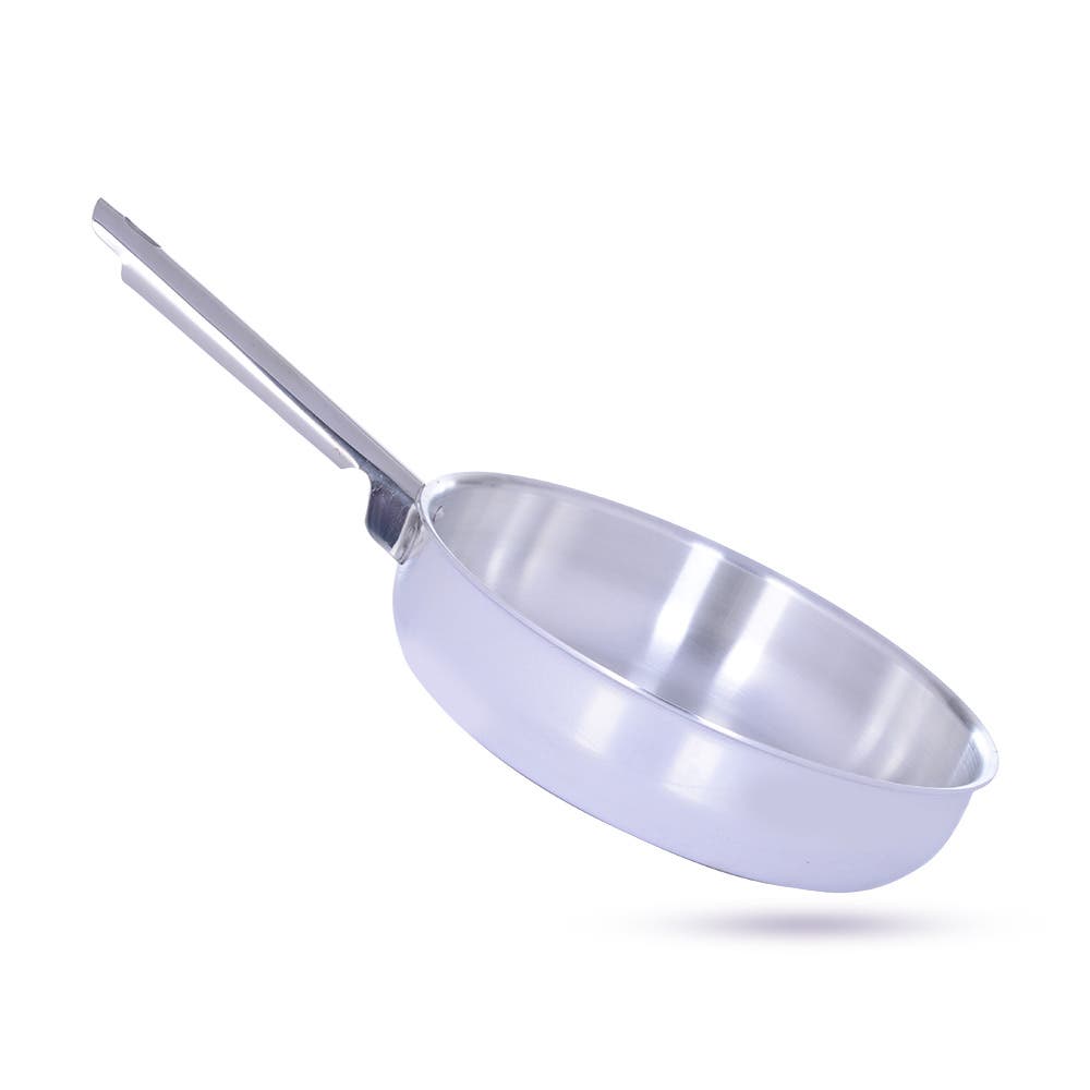 Nouval Aluminum Frying Pan, 26 cm - Silver