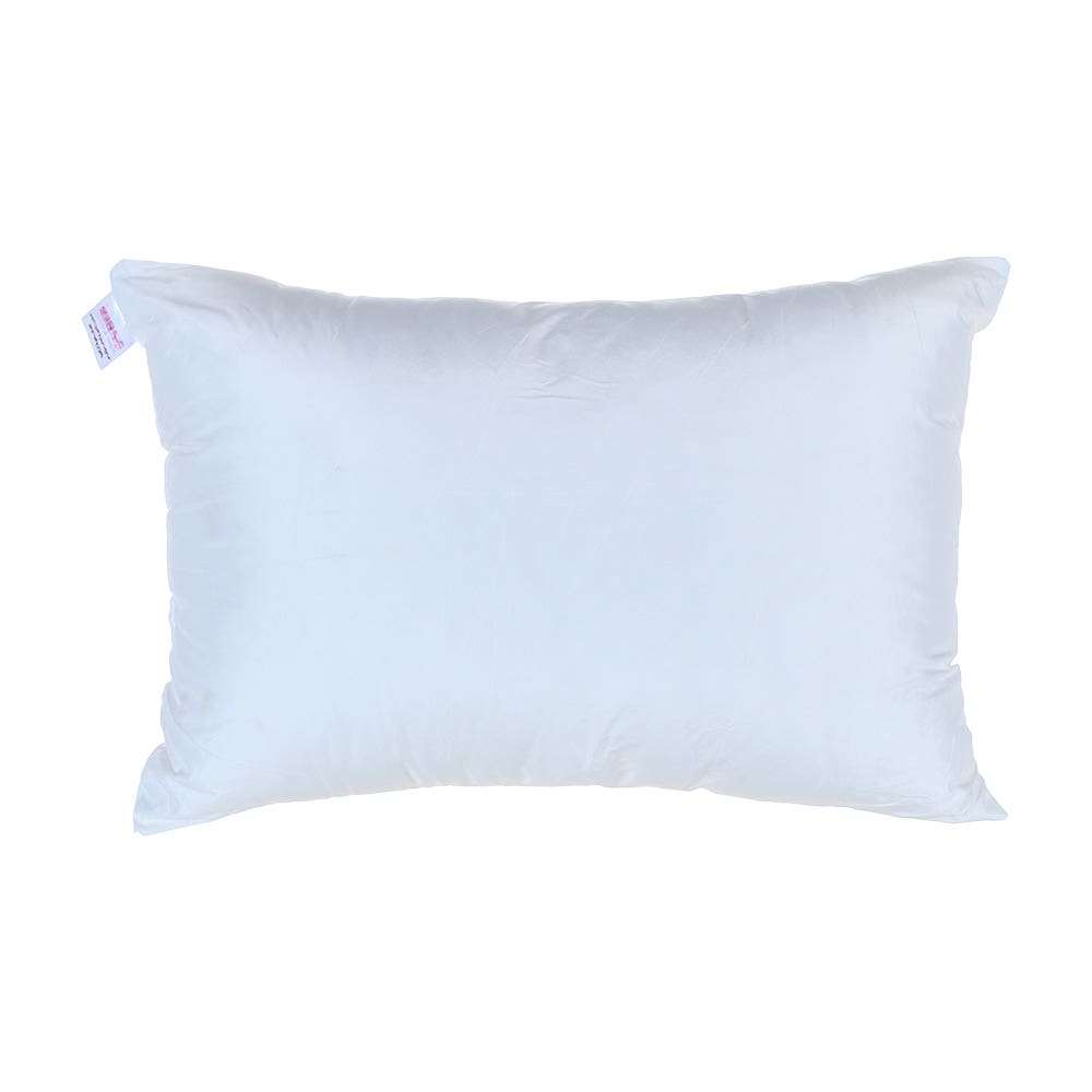 Bed & Bed Pillow Without Upholstery, 70×50 cm, 800 gm - White