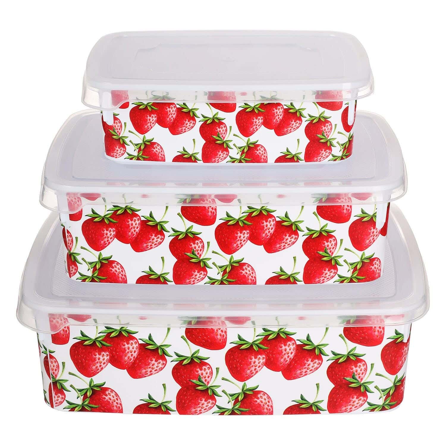 Al Wataneya Refrigerator box Set, 3 Pieces - Multicolor