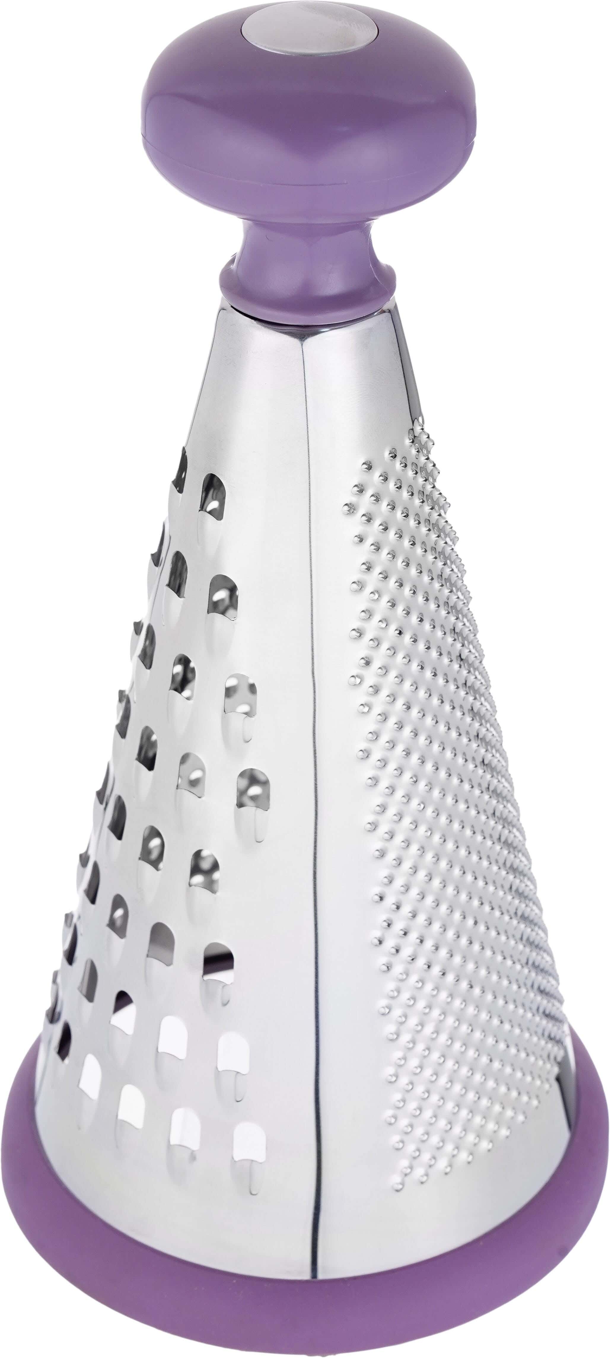 Group Tiger Stainless Steel Grater, Silicone Handle, 30 cm, 3 Sides