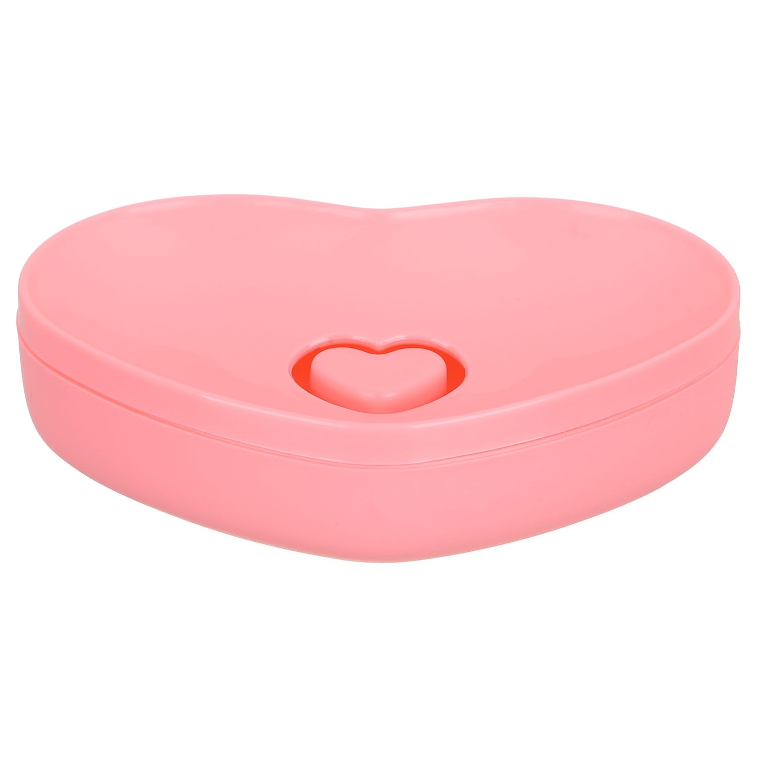 Elite Plastic Soap Dish, 13×9 cm - Rose