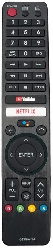 Remote Control, Compatible With shar76 - Black