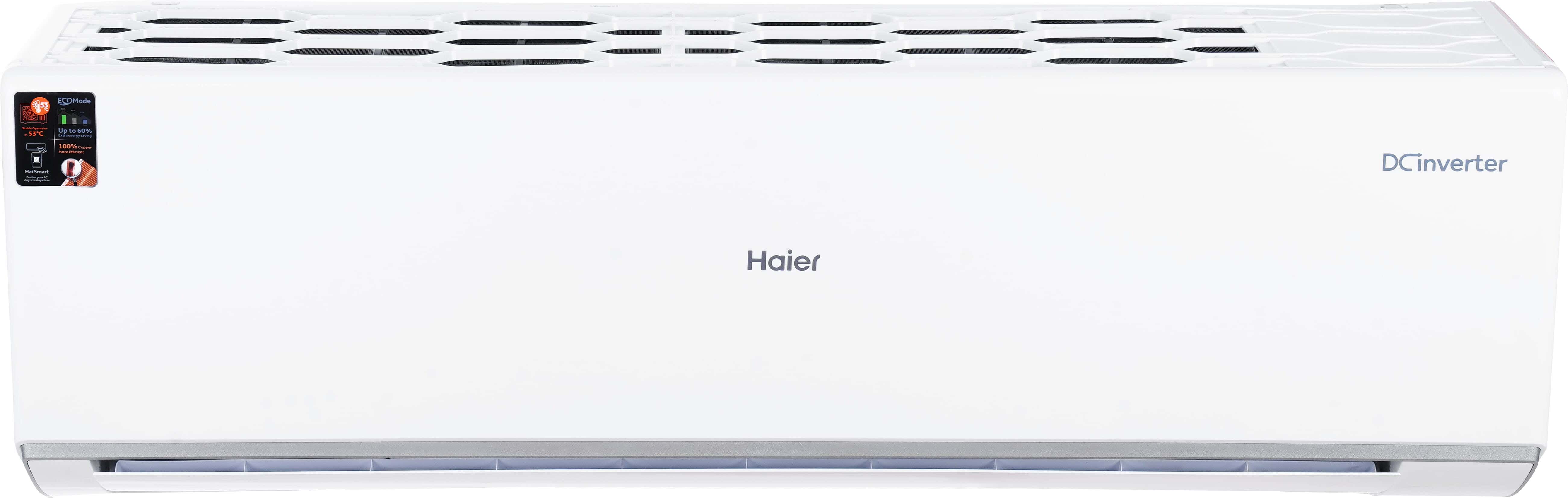 Haier HSU-18KCRIA(IN) Split Air Conditioner, 2.25 HP, Cold Only, Inverter - White