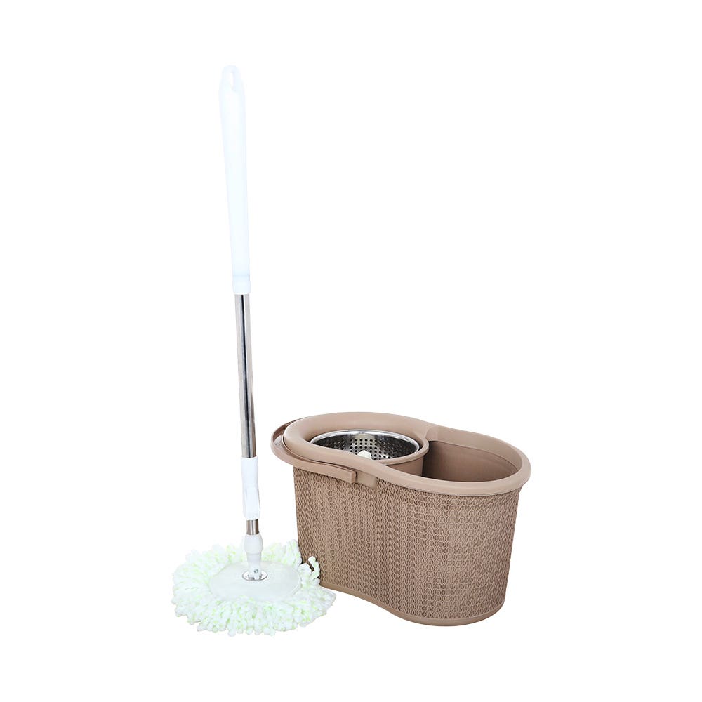 El Helal & Star Palm Line Bucket - Beige