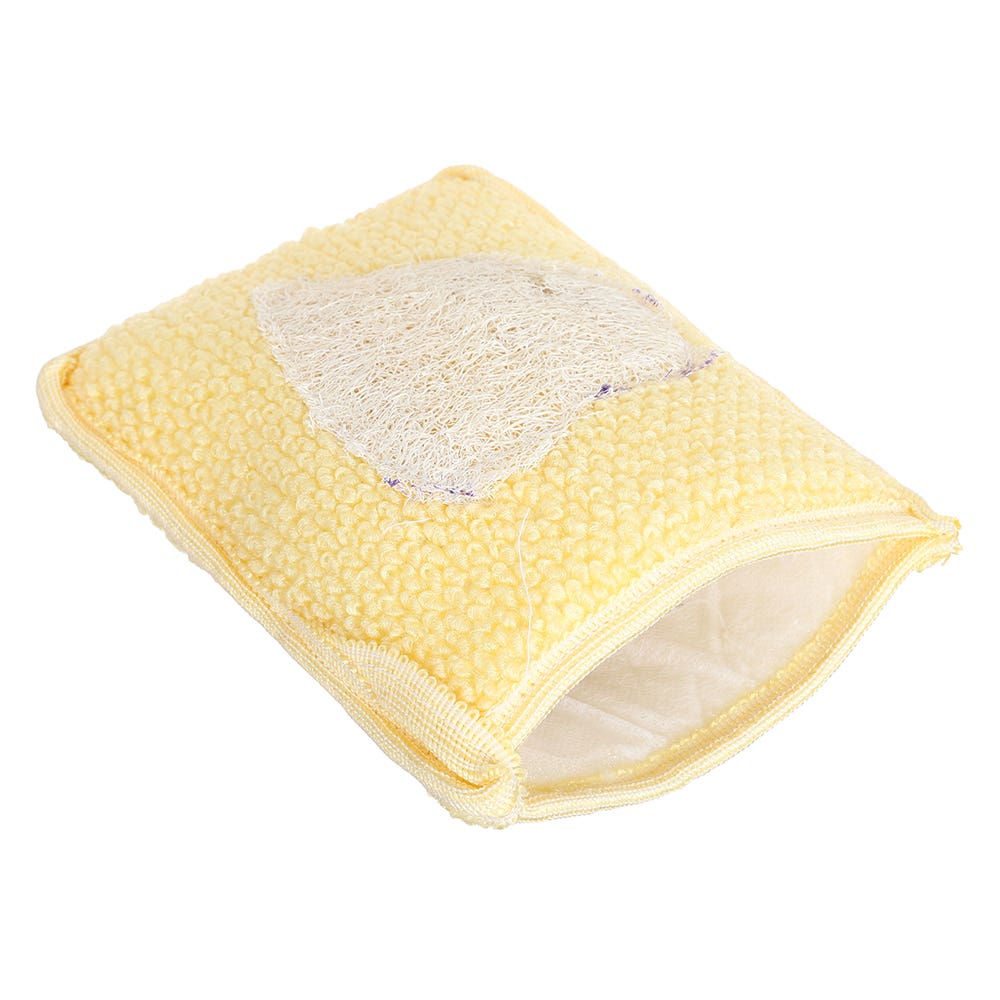 First Step Massage Loofah - Yellow