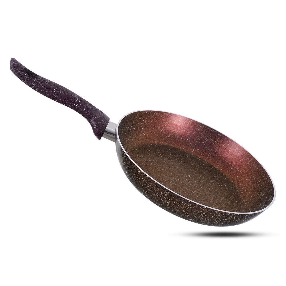 Nouval Granite Frying Pan, 26 cm - Brown