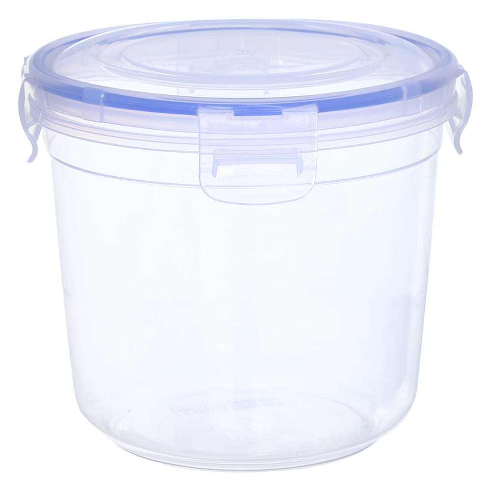Donia Round Storage Box, 1700 ml - Clear