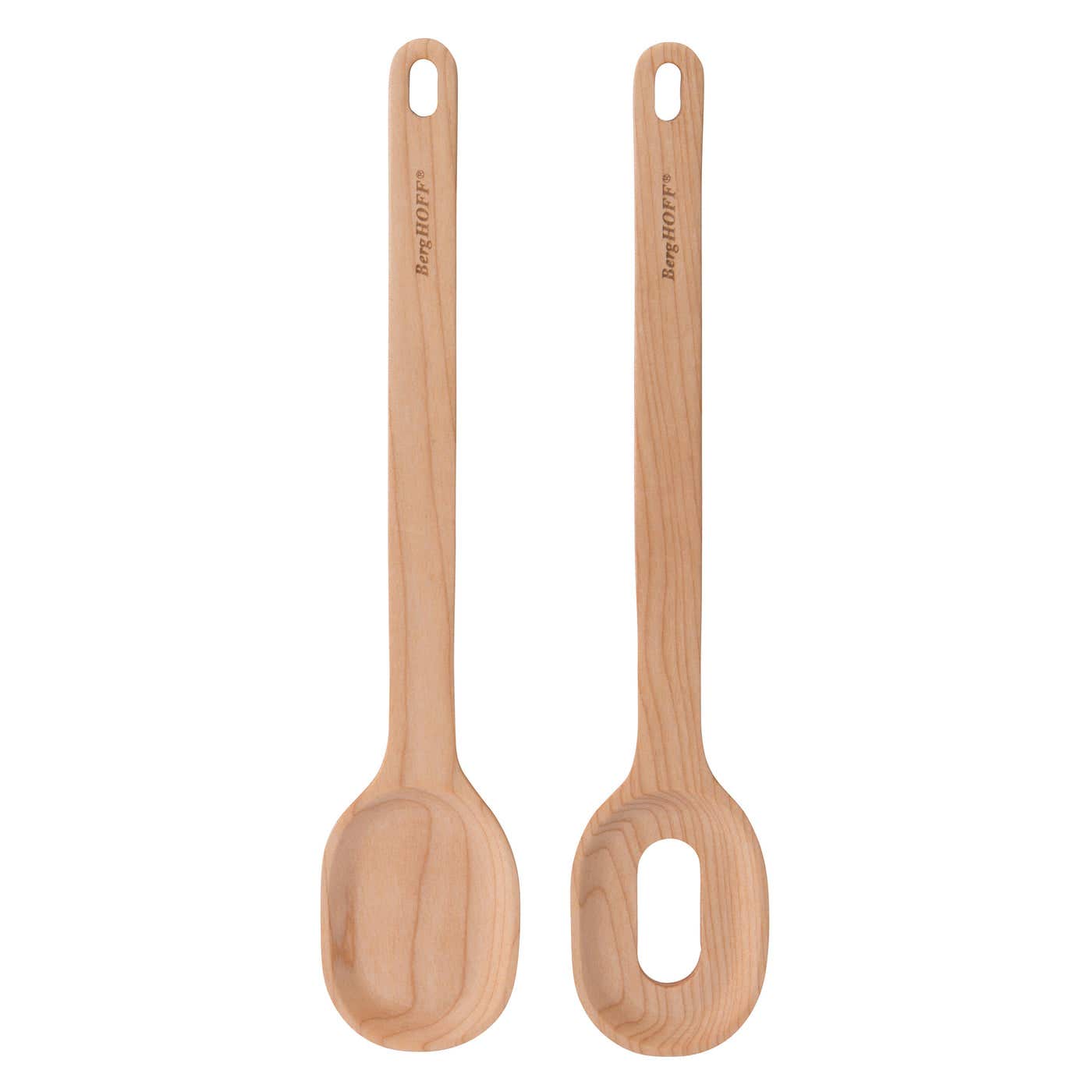 Berghoff Leo Wooden Salad Set , 2 Pieces - Beige