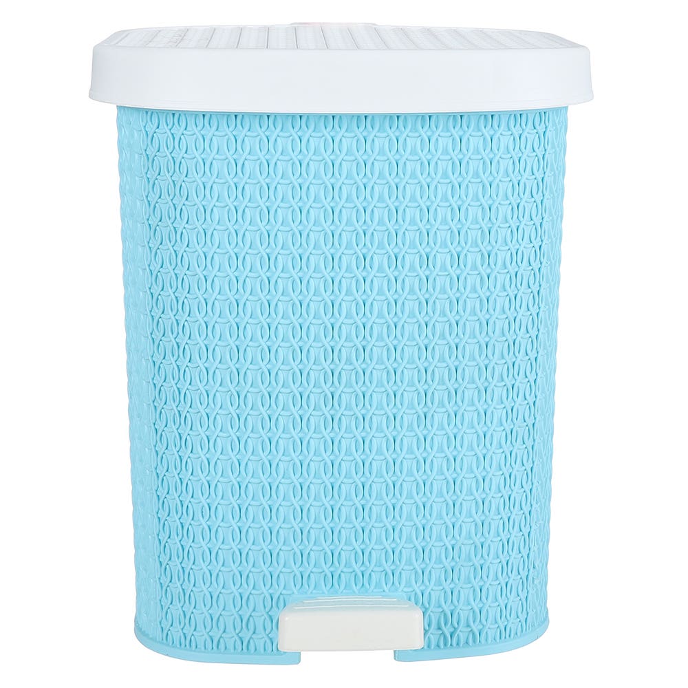 El Helal & Star Arabesque Trash Bin, 10 Liter - Turquoise