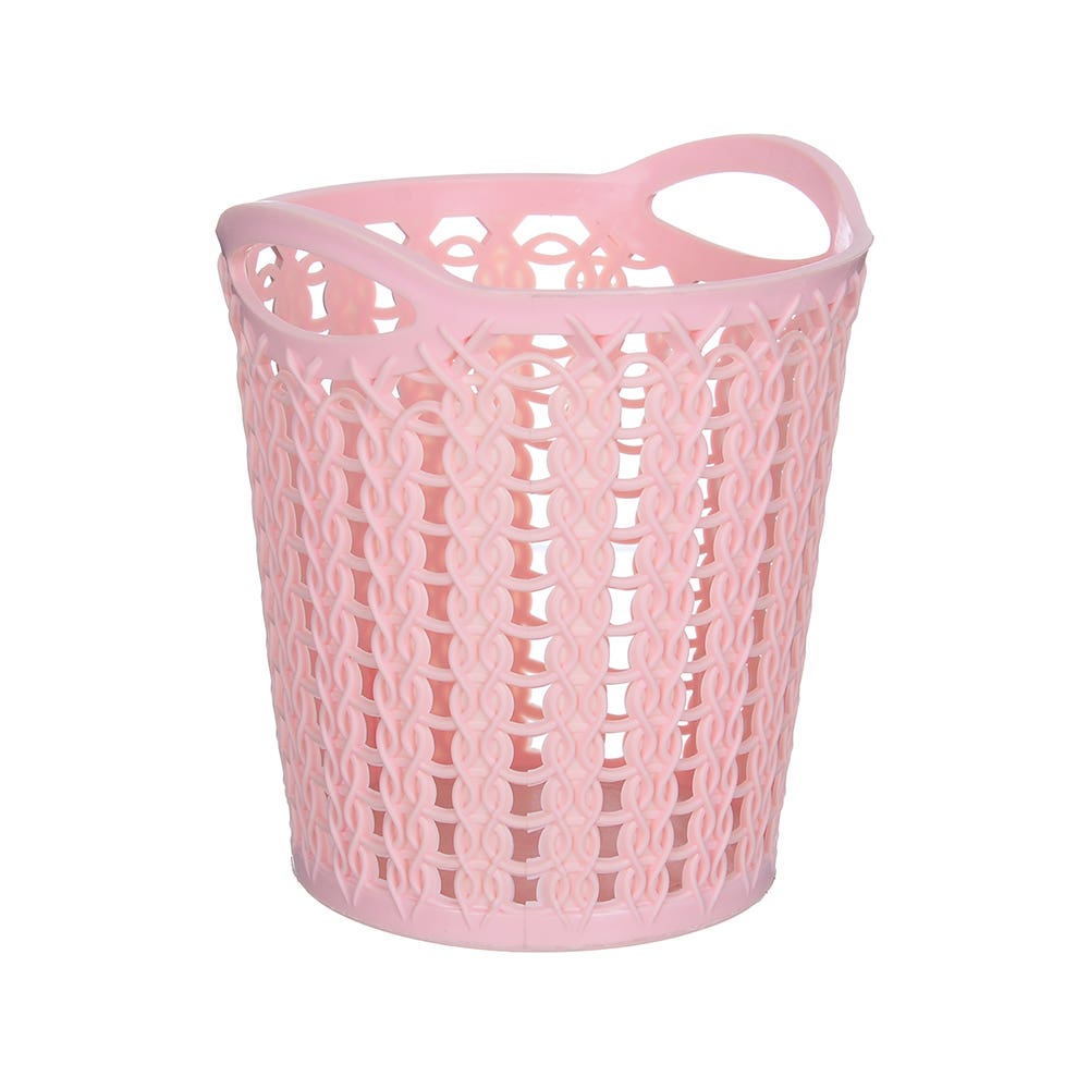 El Helal & Star Round Clothespins Basket, 12×10 cm - Pink