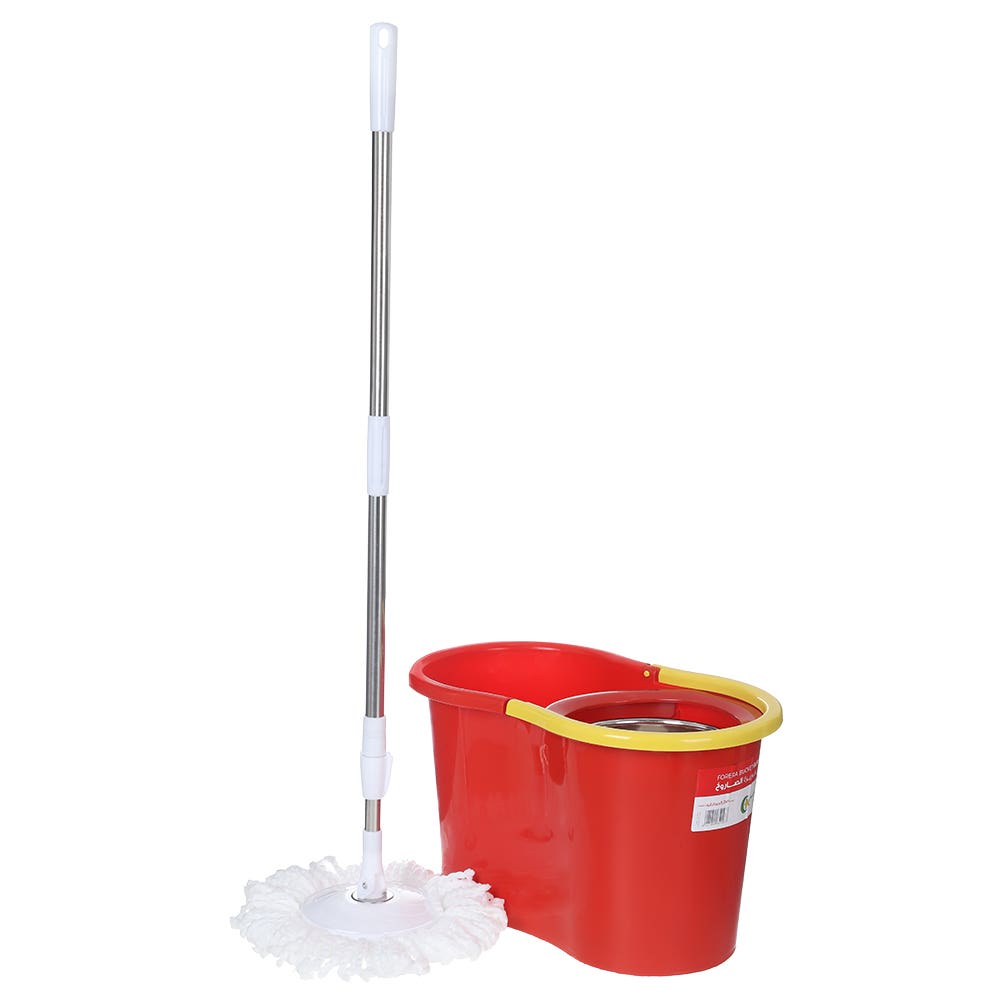 El Helal & Star Bucket With wringer - Red