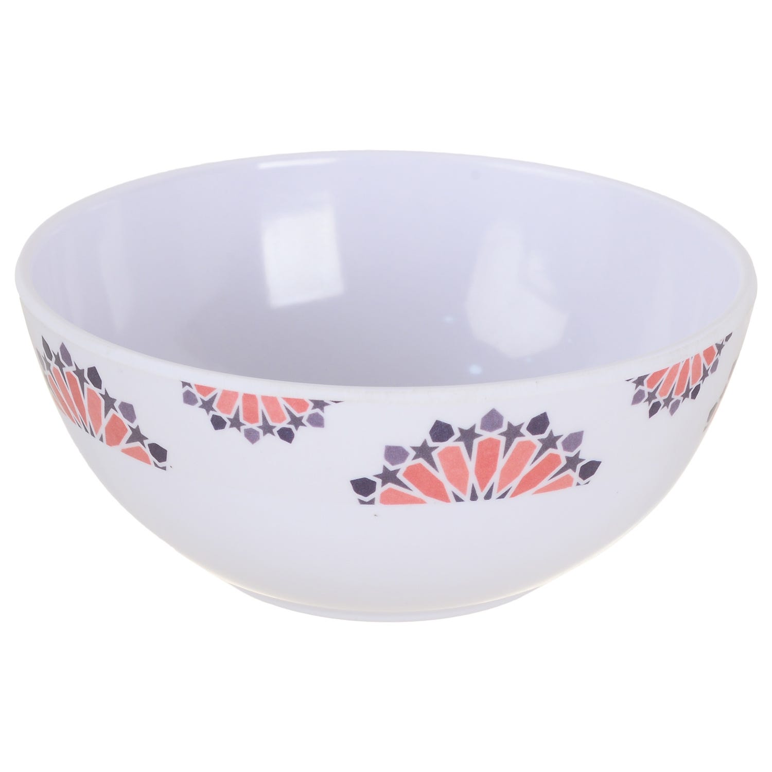 Bright Designs Melamine Round Bowl, 14 cm - Multicolor