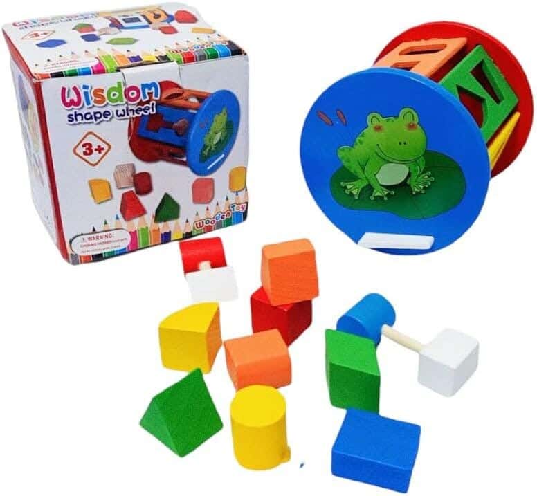 Alsafwa W33-13 Cylinder Matching Shapes Medium - Multicolor