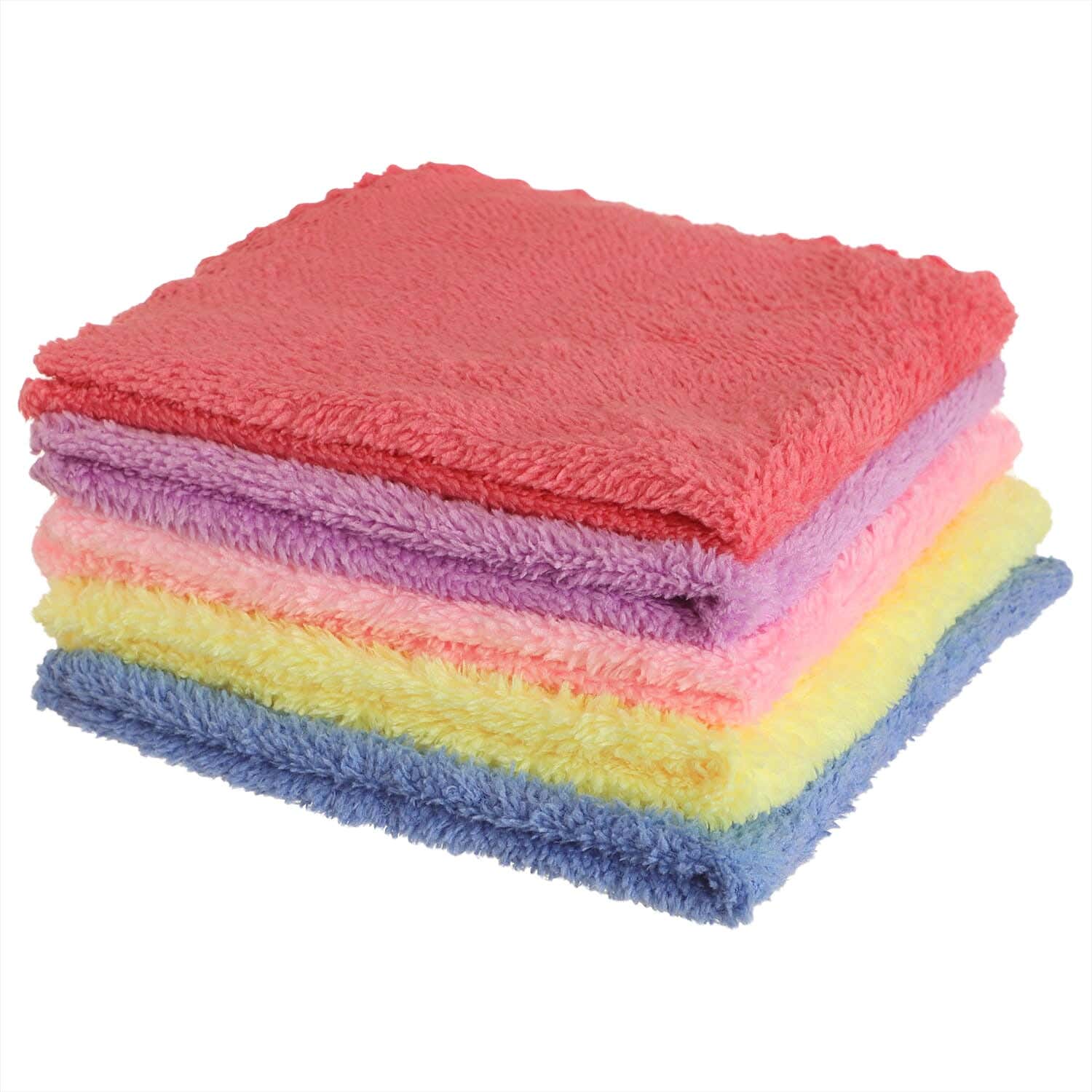Velvet Kitchen Towel Set, 30×30 cm, 5 Pieces