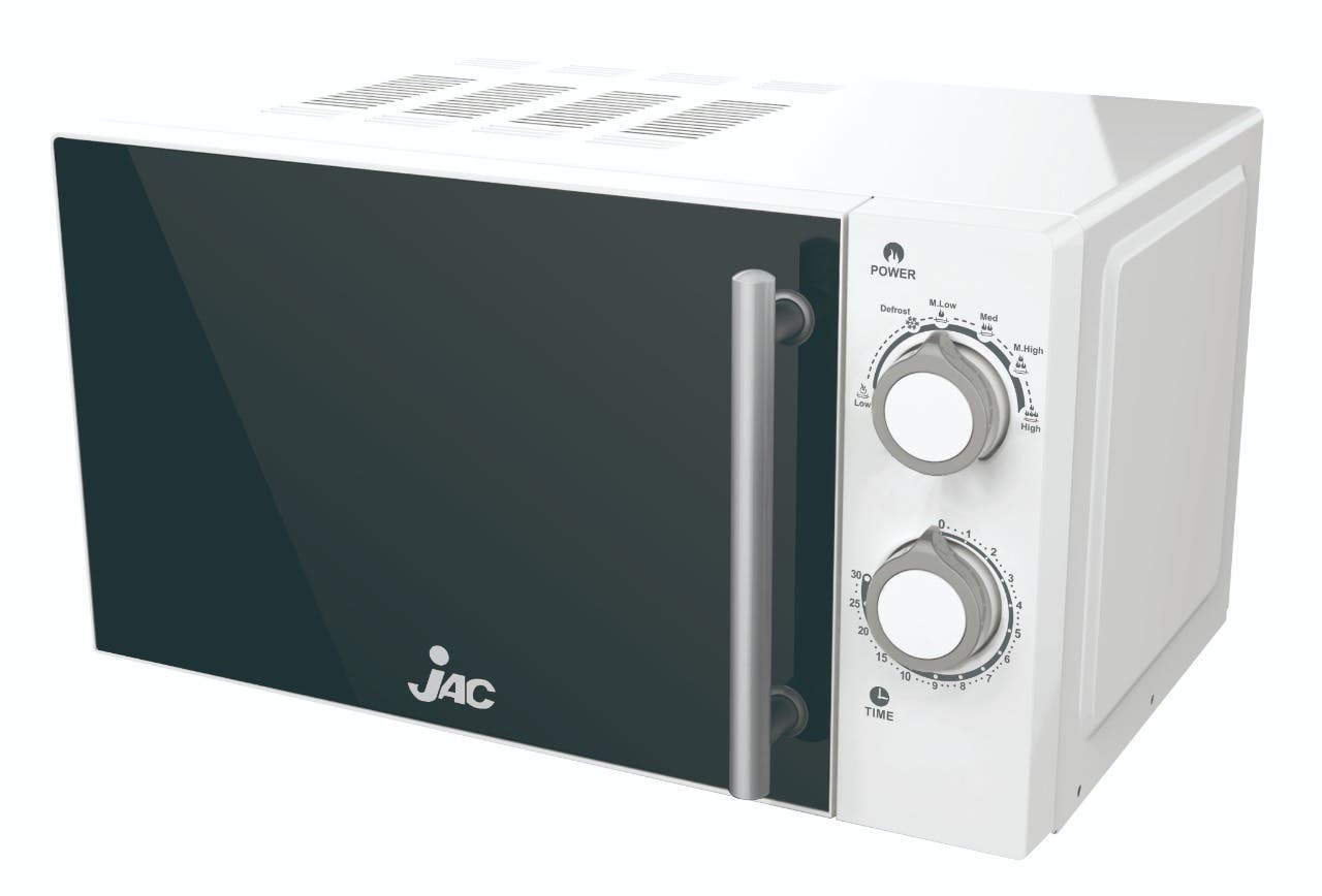 Jac NGM-2002 Microwave, 1200 watt, 20 Liter - White