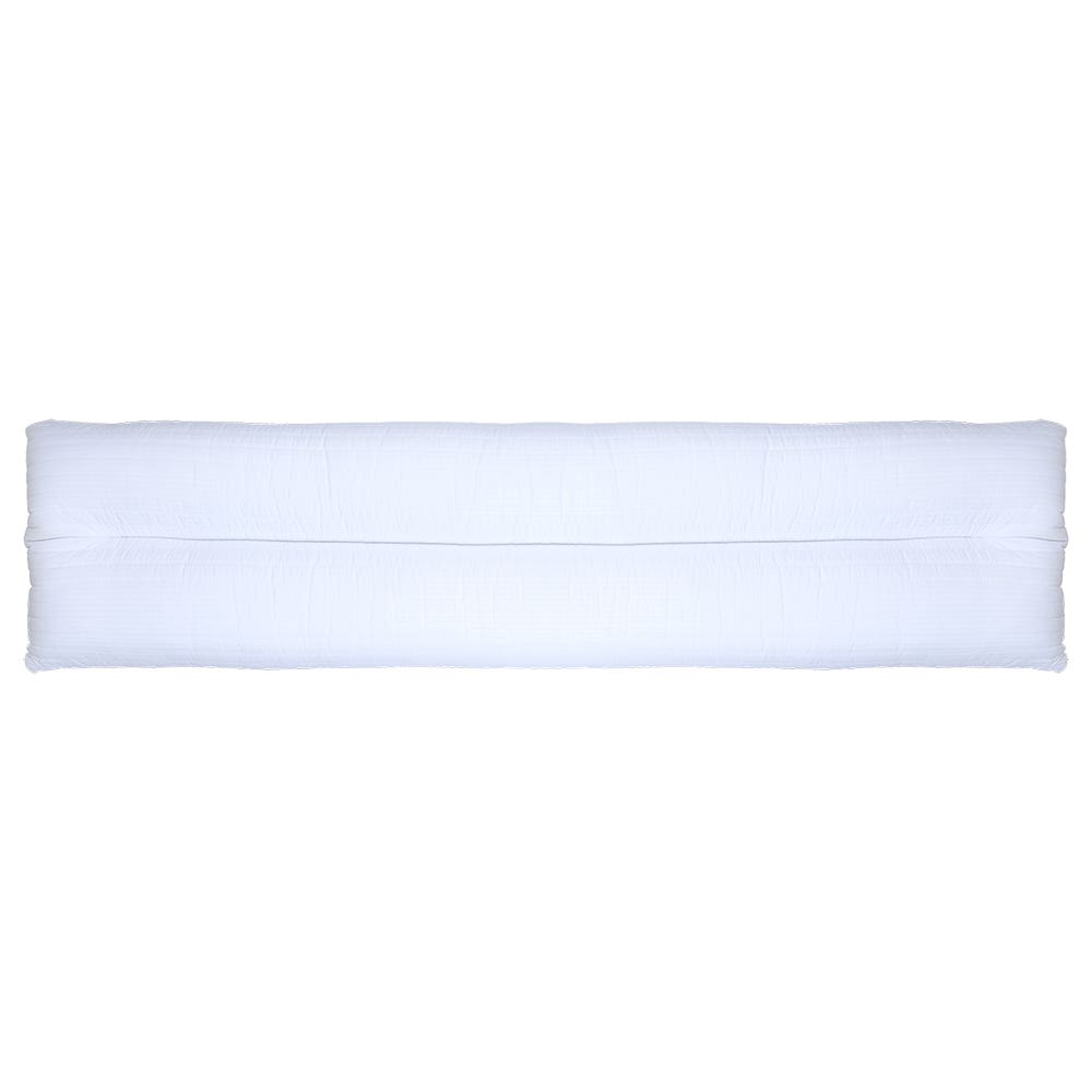 Al Maamoun Soft Long Pillow, 49×150 cm - White