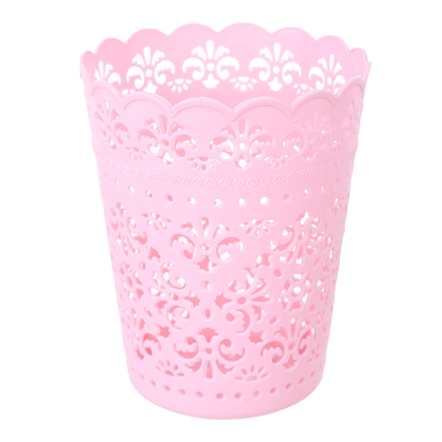 Al Wataneya Plastic Basket, 17×15 cm - Pink