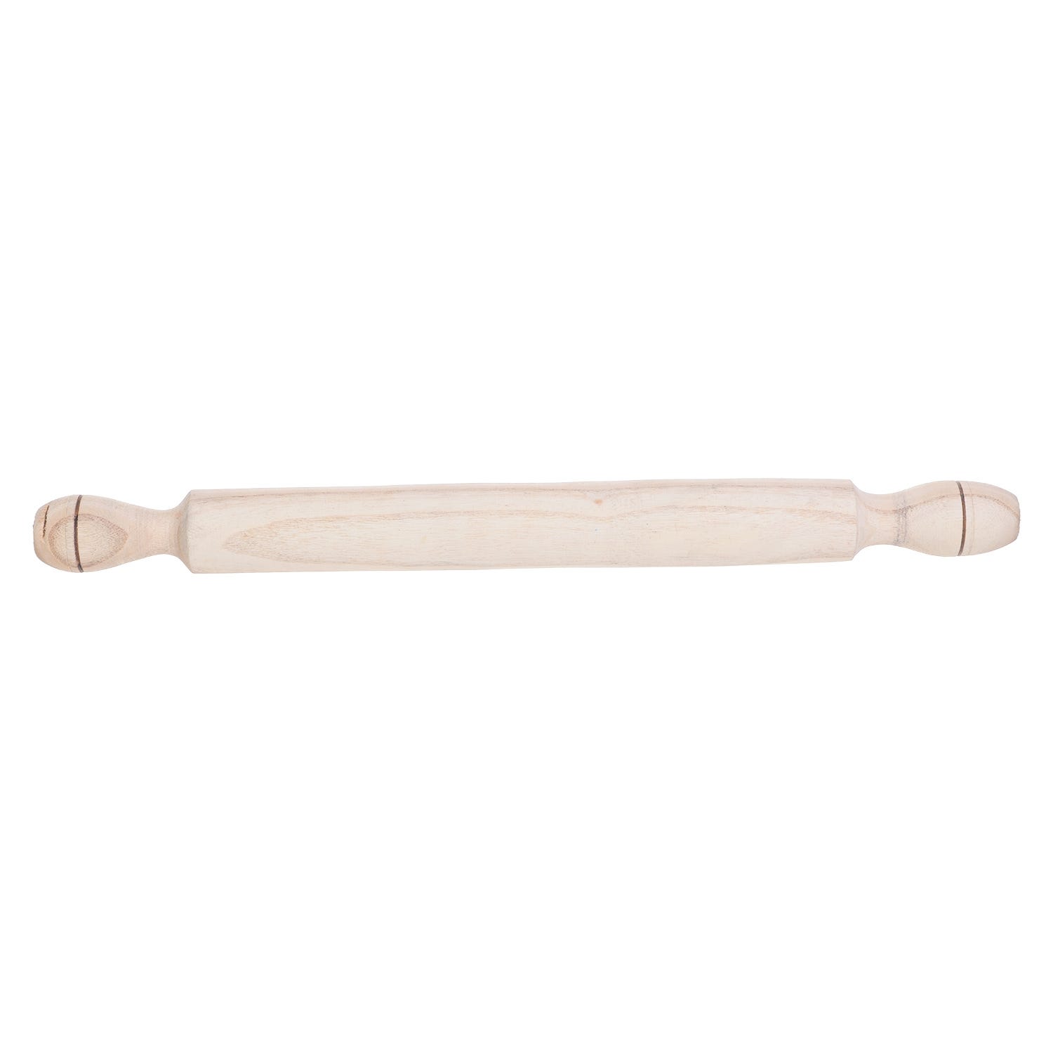 Wood Rolling Pin, 40 cm - Wooden