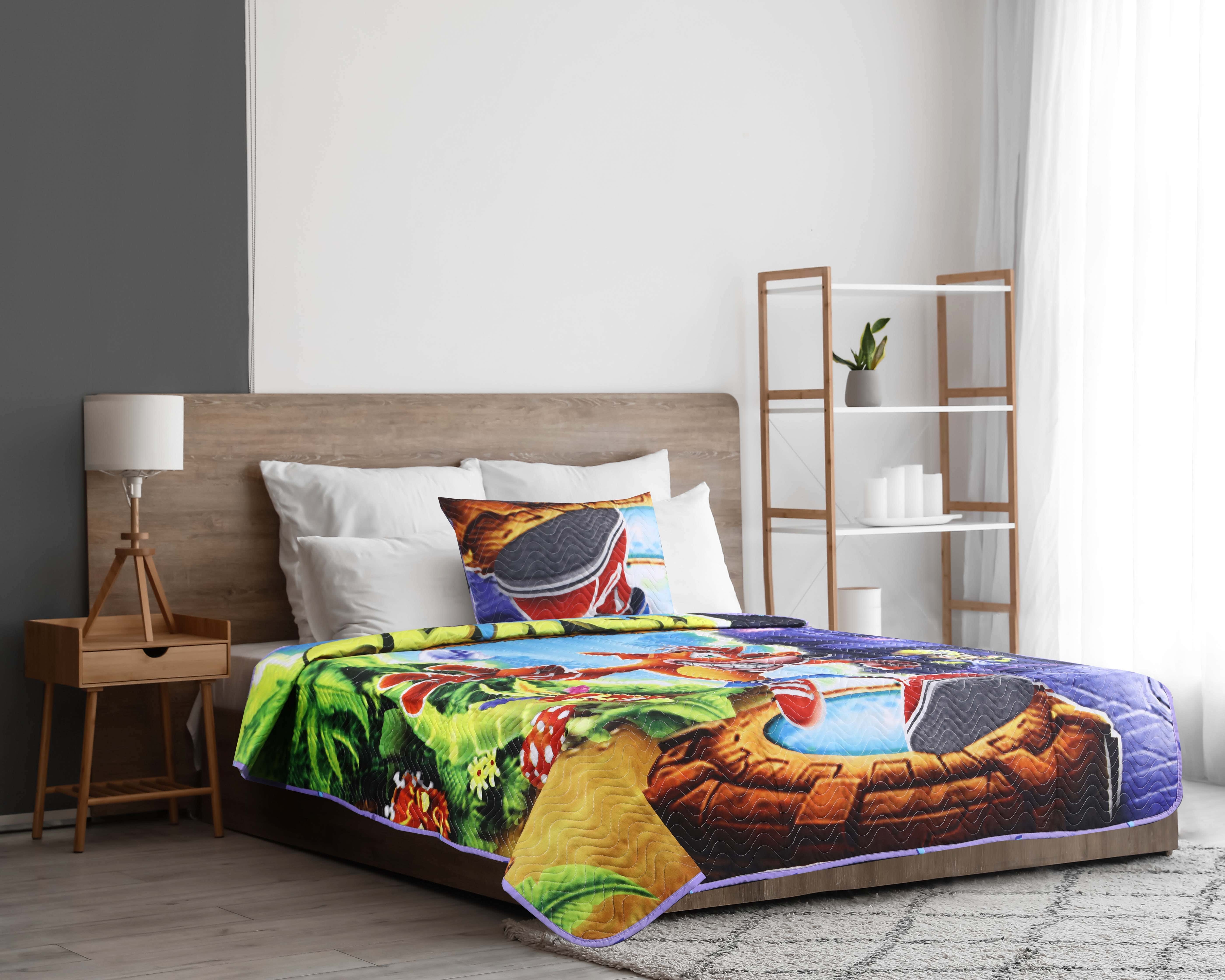 Forbed Microfiber Comforter Set For Children, 2 Pieces, 170×240 Cm - Multicolor
