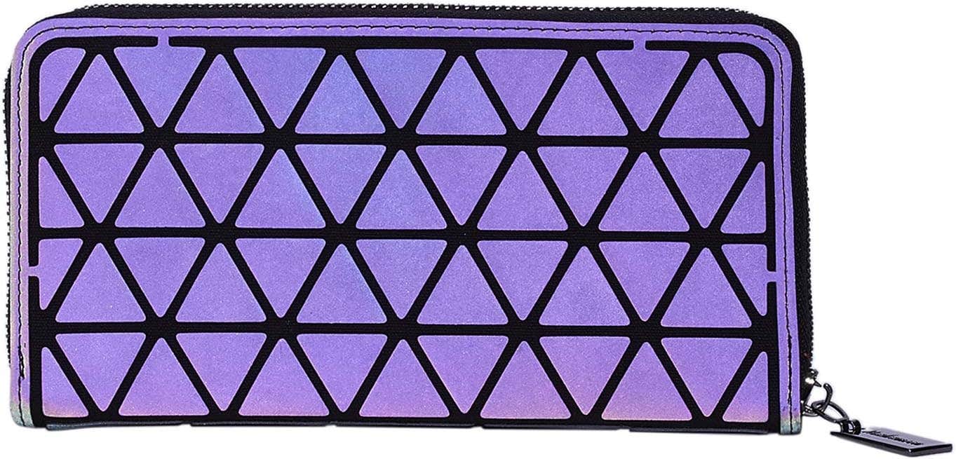 Harlermoon Holographic Crossbody Bag - Purple