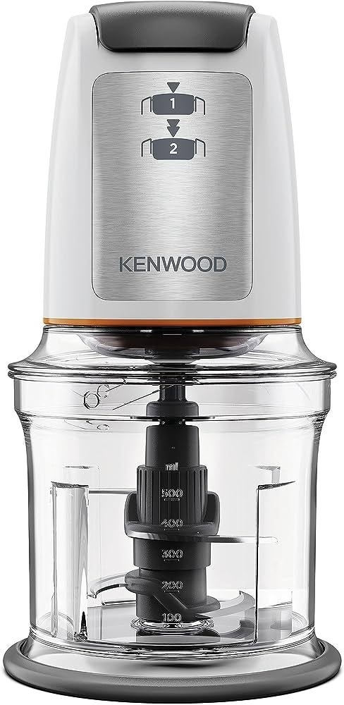 Kenwood CHP61.000WH Vegetable Chopper, 500 Watt, 500 ml - Silver