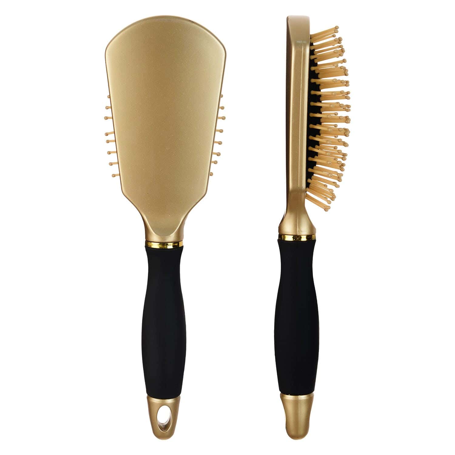 Home Hair Brush, 25 cm - Gold