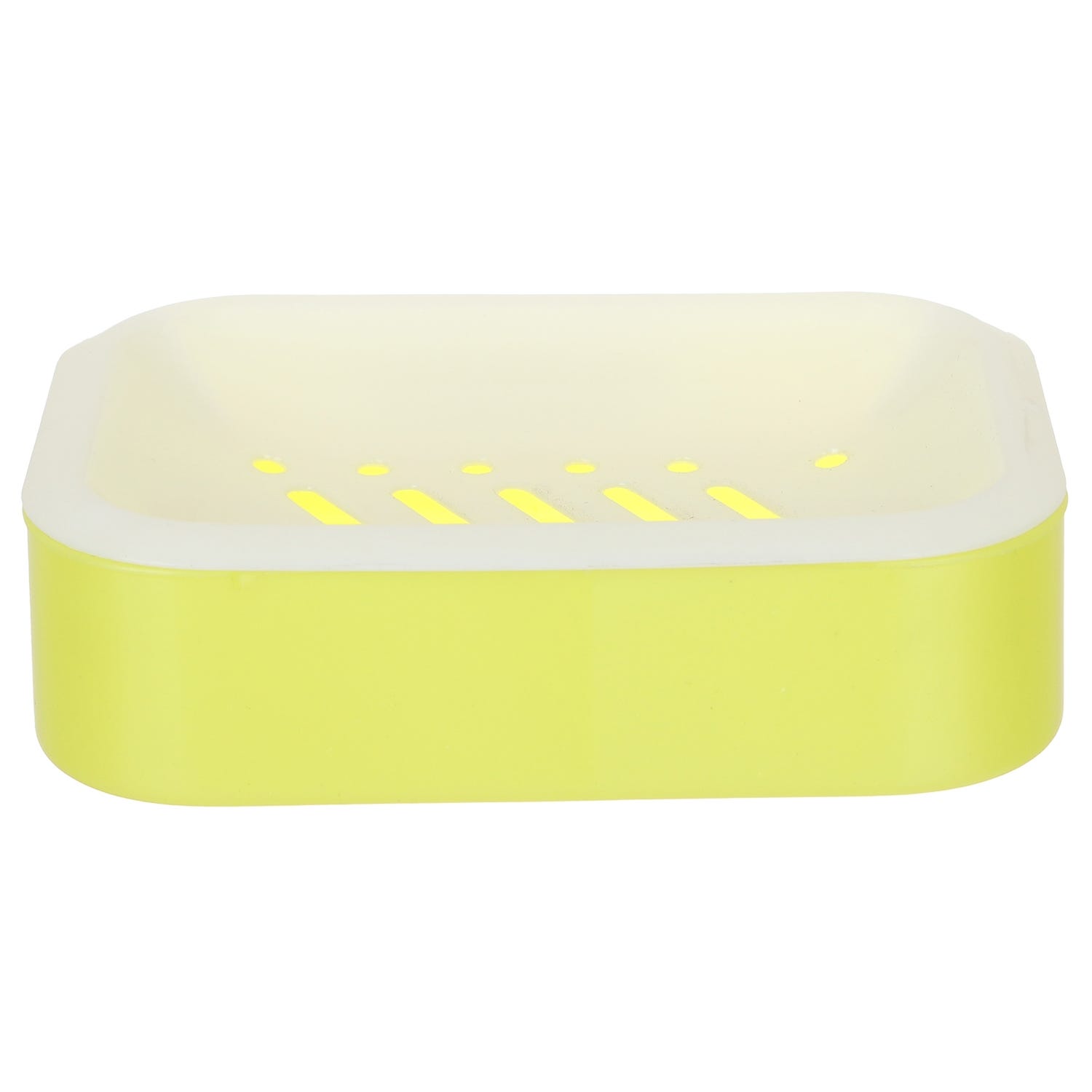 Winner Plast Soap Dish, 13.5×10 cm - Lemon