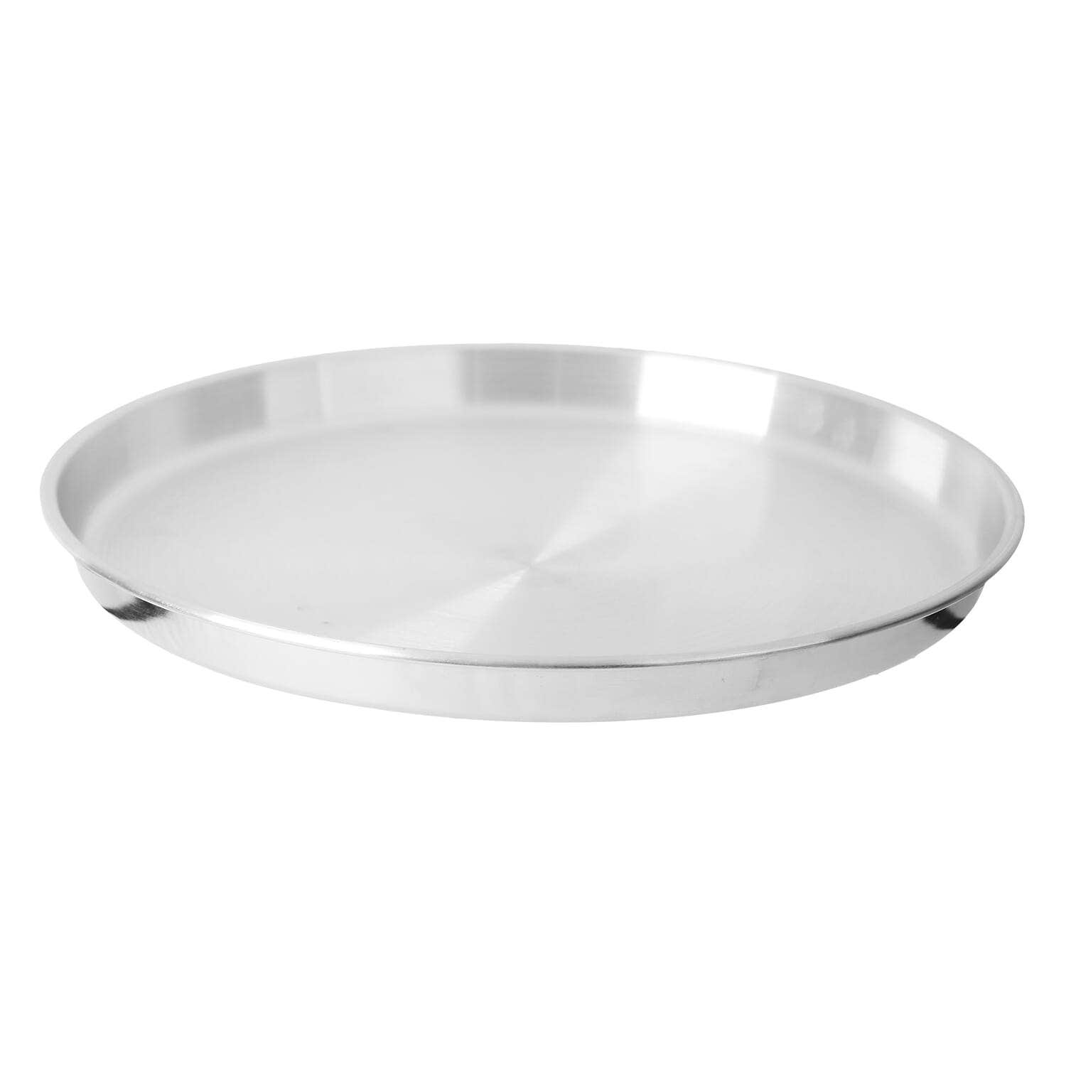 Nouval Aluminum Basbousa Tray, 35 cm - Silver
