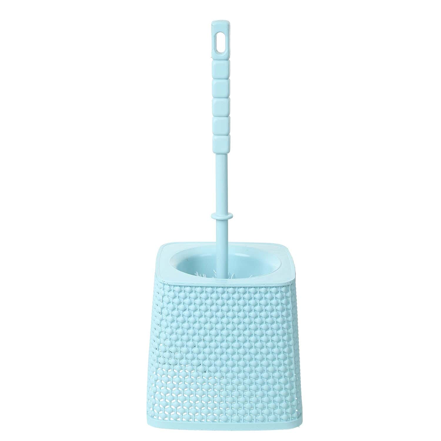 El Helal & Star Plastic Toilet Cleaning Brush, 32 cm - Turquiose