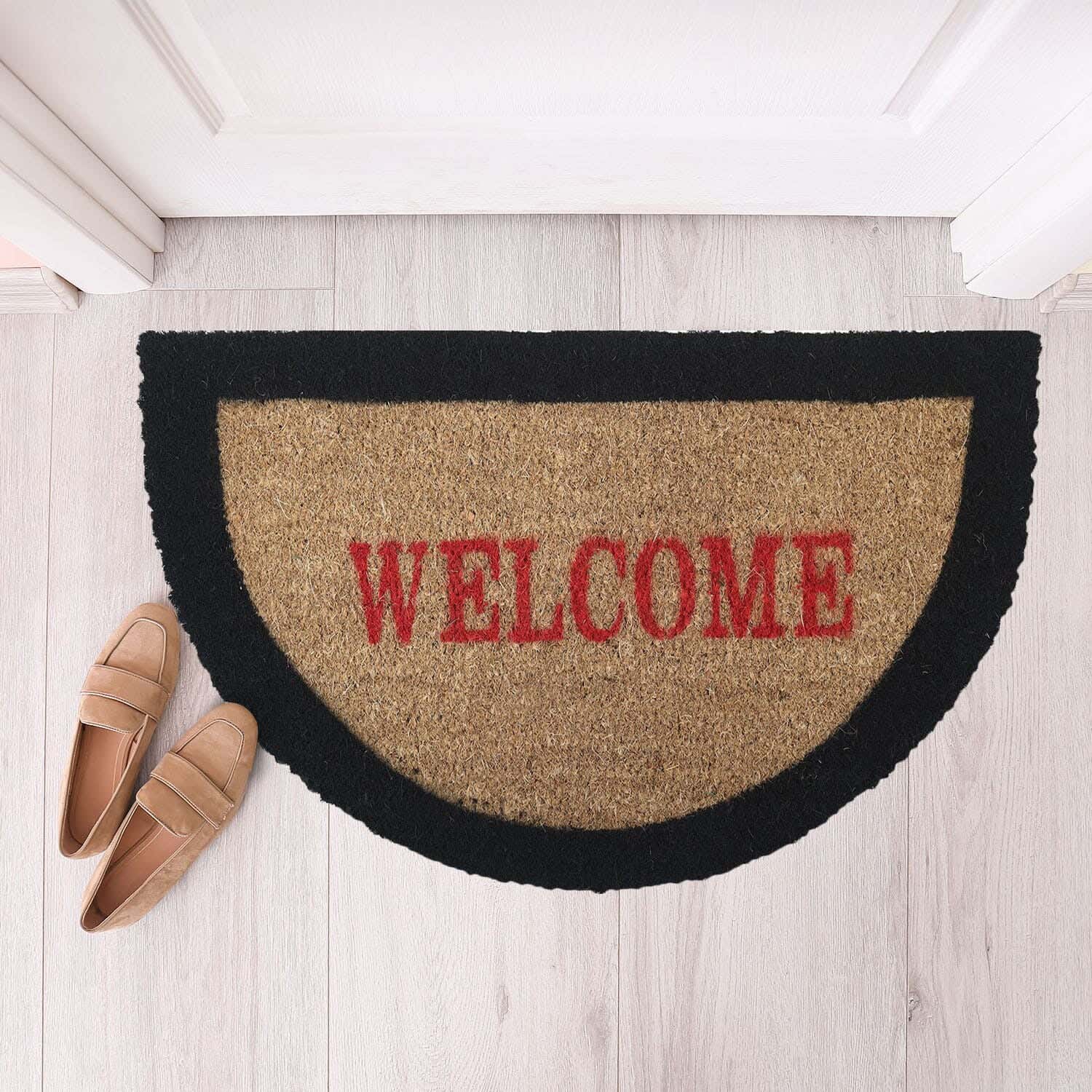 Door Mat, 70×40 cm - Black Beige