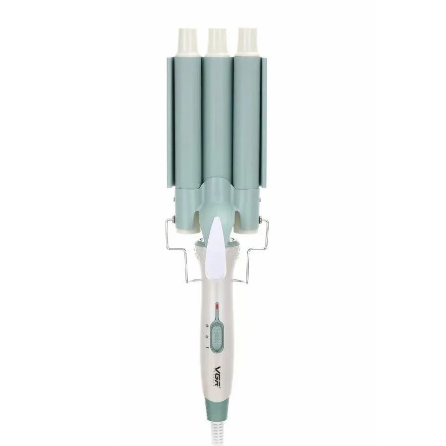 VGR v-595 Hair Iron, 220 degrees Celsius - Green White
