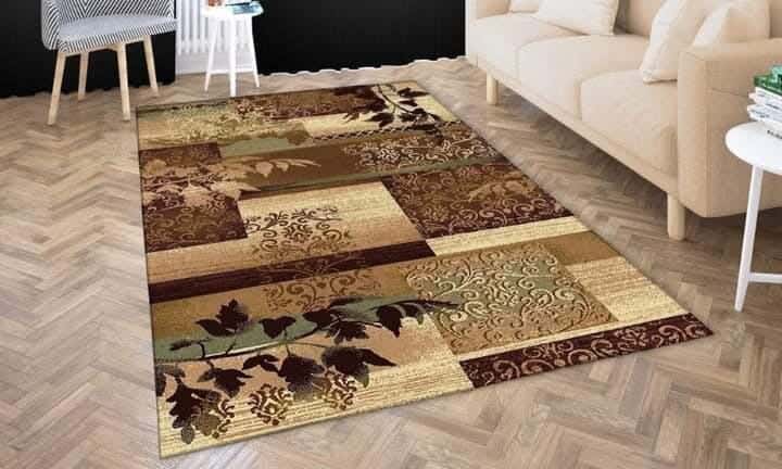 Mat Cover with Anti-slip Dotted Back - 200 × 300 cm - Multicolor