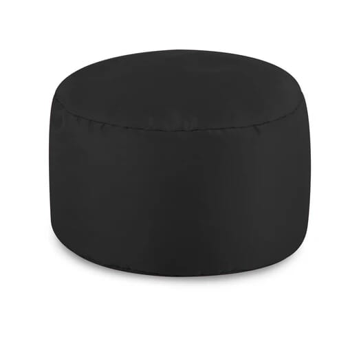Modern Bean Bag, Sabia Fabric, 60 x 45 x 40 cm - Black