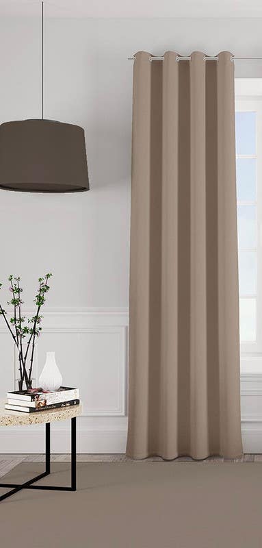 Sabia curtain, piece, 145x270 cm - Beige