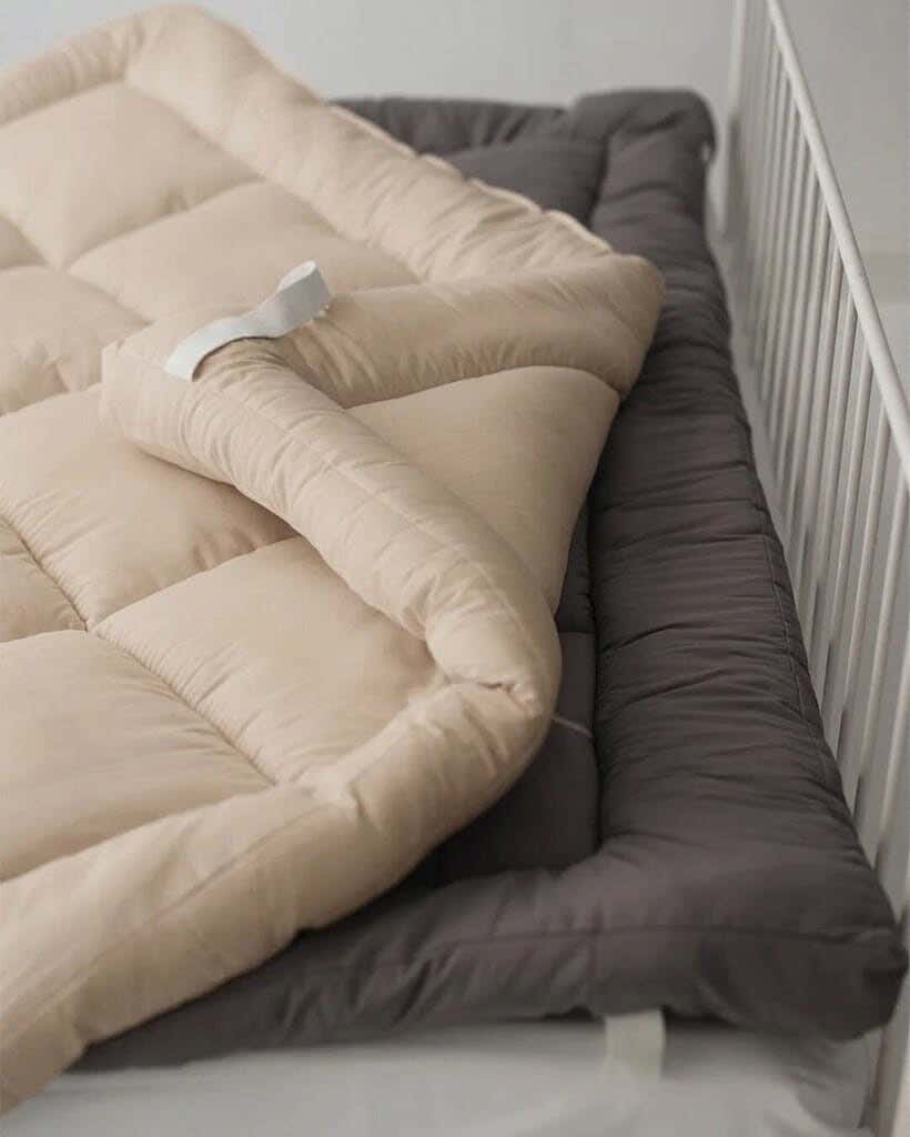 Alalmeramattresses Hotel Soft Mattress, 800 G/M² Density, Soft Fiber Filling, With Elastic For Securing The Mattress, 195 × 150 Cm - Enough