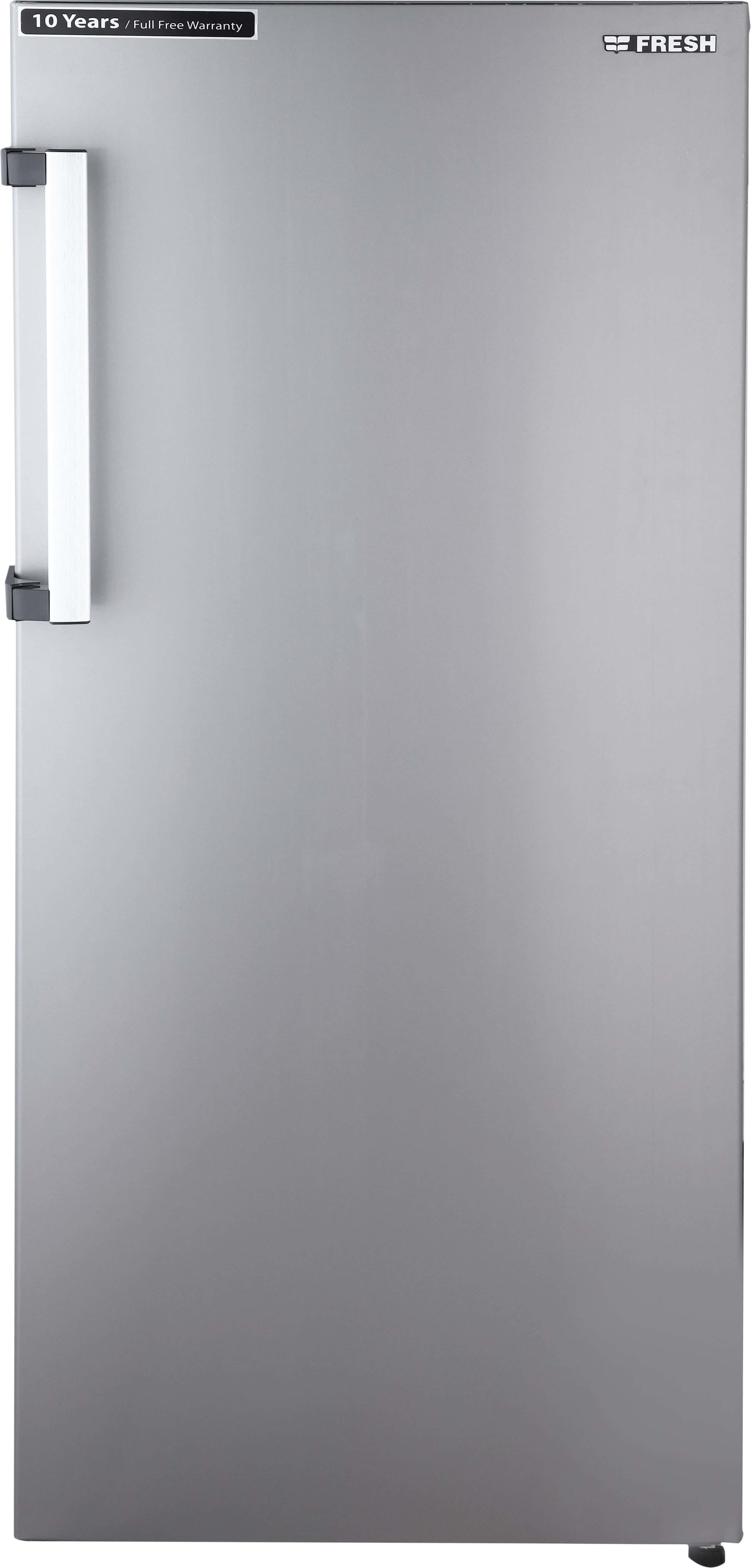 Fresh FNU-L250S No Frost Upright Freezer, 5 Drawers, 130 Liters - Silver