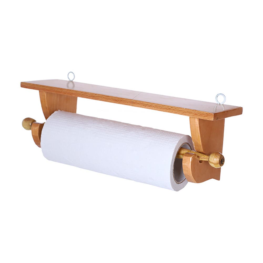 Al Zahraa Shelf Tissue Paper Holder - Brown