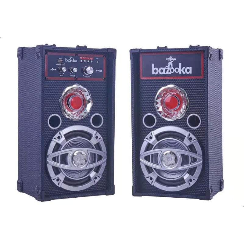 Bazooka BZ-6200 Speaker, 10 Watt, 354 x 224 x 410 mm - Black