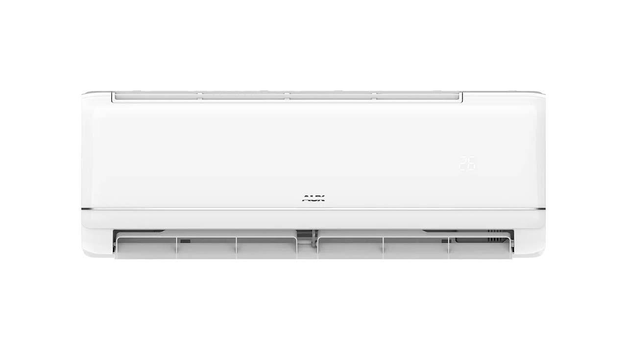 AUX Split Air Conditioner, 1.5 HP, Cool & Heat, White