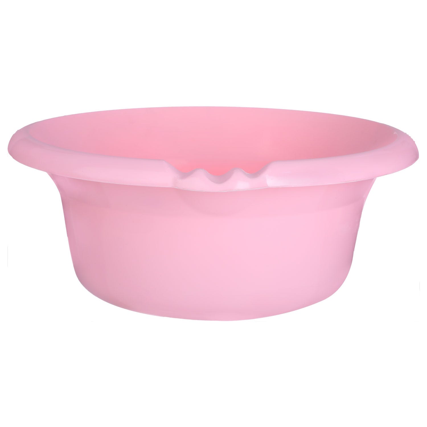 Winner Plast Round Washing Dish, 40×17 cm - Pink